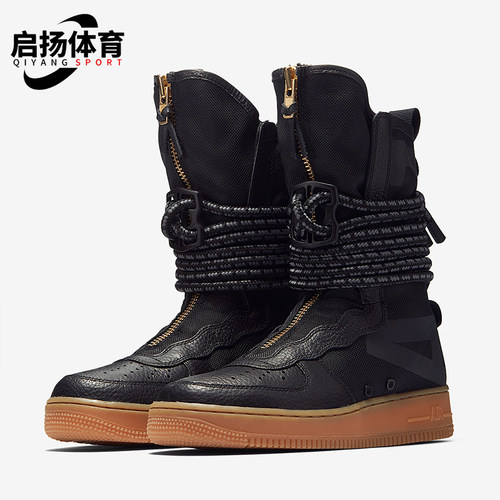 Nike/耐克正品F AF1 HIGH女士经典复古高帮板鞋AA3965-001