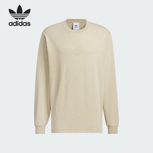 Adidas/阿迪达斯官方正品三叶草男士运动休闲宽松长袖JV6936