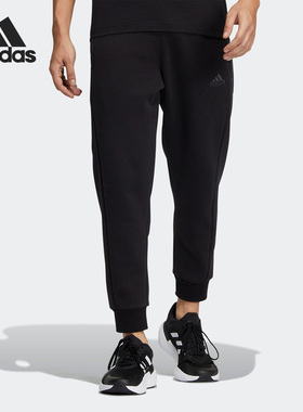 Adidas/阿迪达斯正品冬季新款男子加绒运动休闲长裤HN9001
