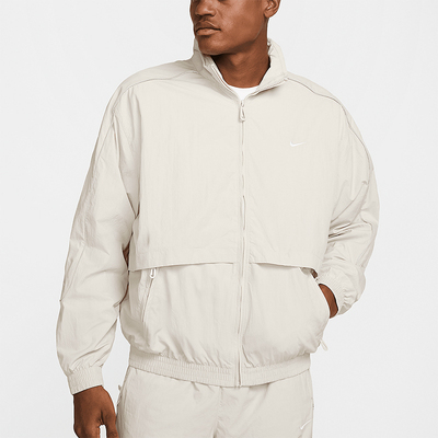耐克男士立领运动刺绣外套