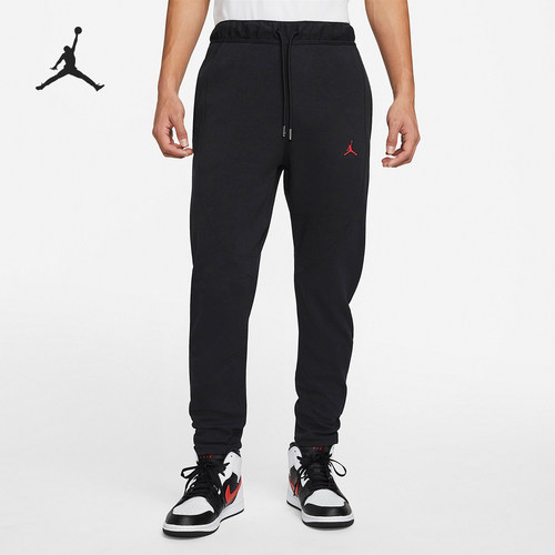 Nike/耐克正品JORDAN男士针织运动休闲束脚长裤DJ0882-010