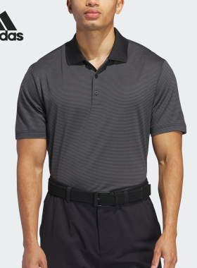 Adidas/阿迪达斯男士高尔夫短领POLO衫IU4364