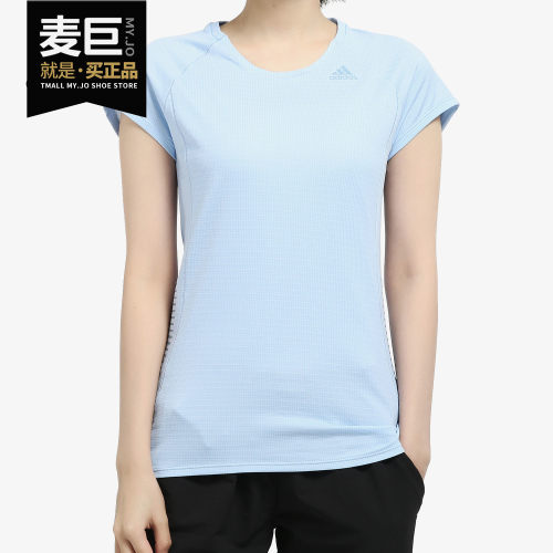 Adidas/阿迪达斯正品 女装当季新款运动服短袖跑步T恤 FM2823