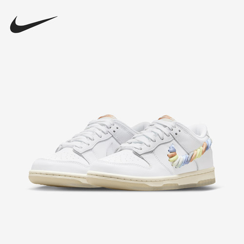 Nike/耐克正品Dunk Low SE GS女子大童休闲板鞋FN4861-100