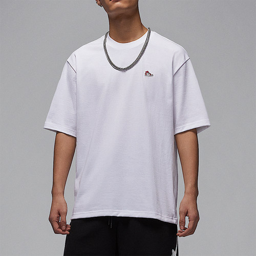 Nike/耐克正品JORDAN男士宽松透气圆领休闲运动短袖T恤HJ2327-100