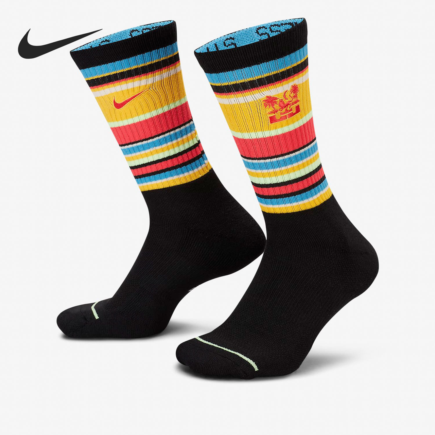 Nike/耐克正品男女中帮篮球运动袜子（一双装）DA5076-060