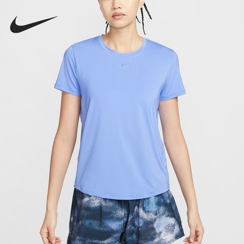 Nike耐克正品One Classic女Dri-FIT轻便舒适短袖上衣FN2799-494