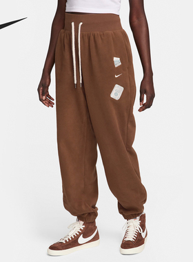 Nike/耐克正品秋季新款女士宽松休闲运动针织长裤FD5502-259