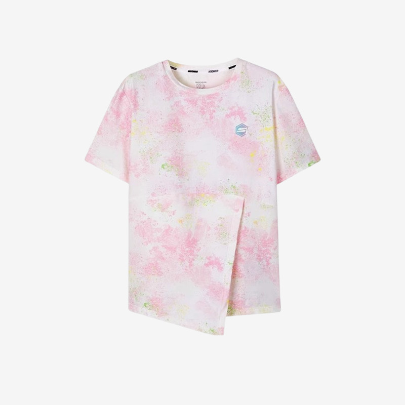 Skechers/斯凯奇正品夏季新款女童运动圆领时尚印花透气短袖,童装/婴儿装/亲子装,T恤,淘宝优惠券,粉丝福利购,淘宝优惠卷