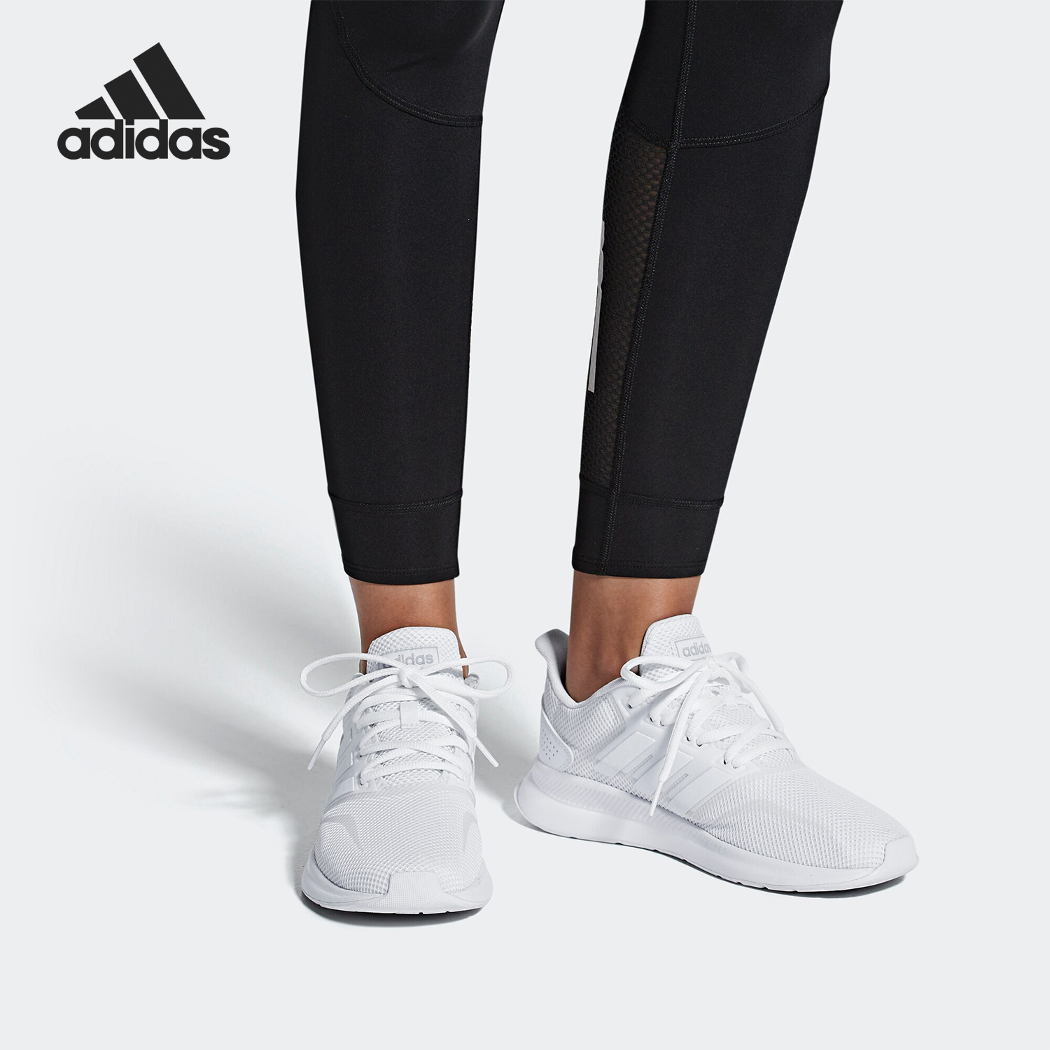 Adidas/阿迪达斯正品019新款 RUNFALCON女子休闲运动跑步鞋F36215