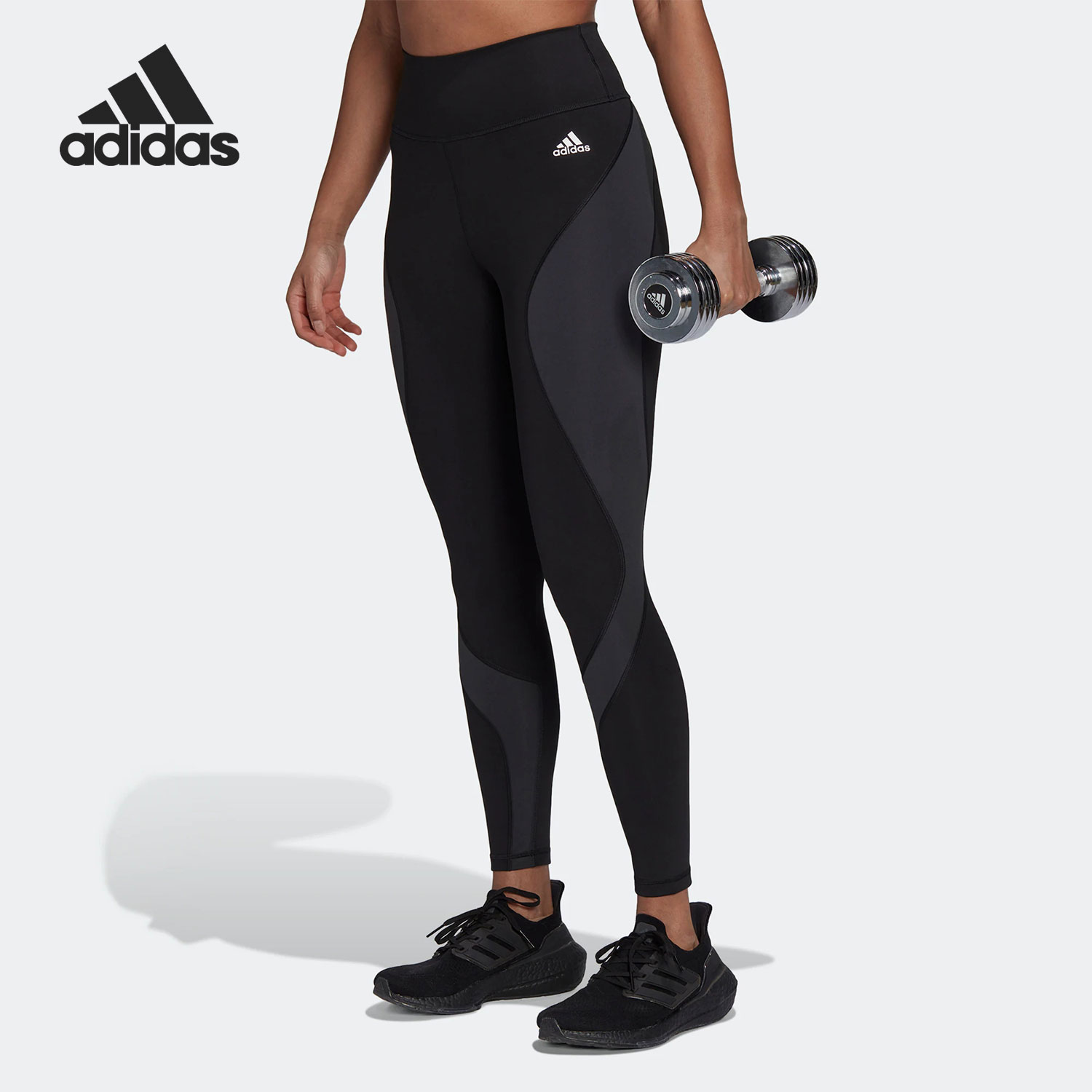 Adidas/阿迪达斯正品健身训练瑜伽女子跑步运动紧身裤HC8931