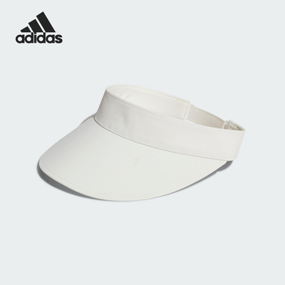 Adidas/阿迪达斯官方正品SPORT VISOR女士透气遮阳空顶帽KE9963