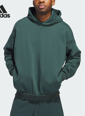 Adidas/阿迪达斯正品新款男女针织套头运动连帽卫衣IM8419