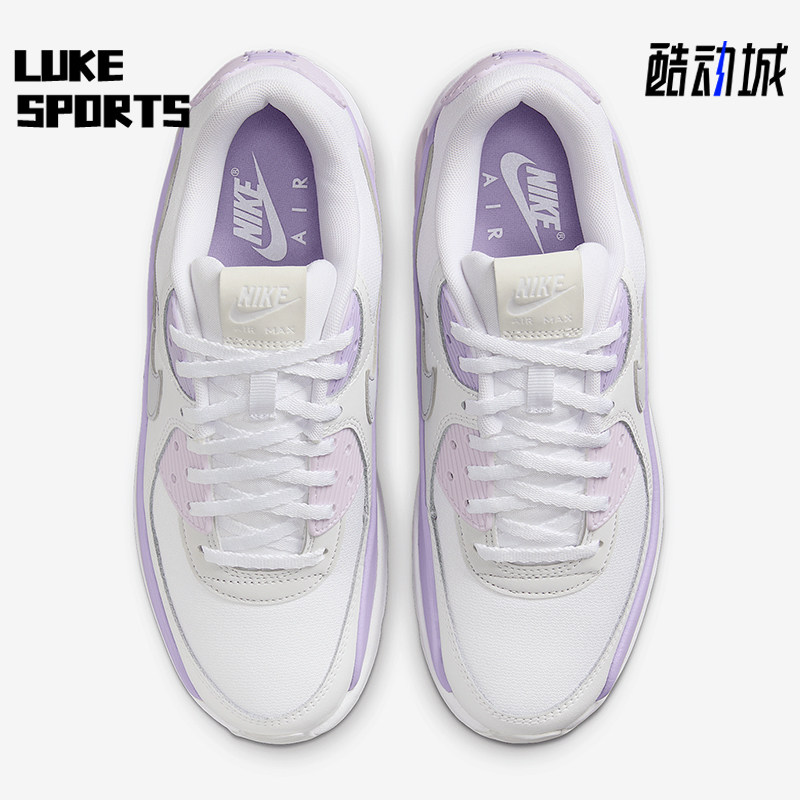 Nike/耐克正品Air Max 90 女士休闲拼接气垫厚底运动鞋FD4328-113