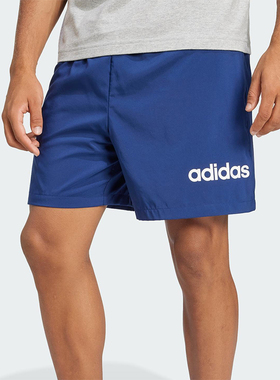 Adidas/阿迪达斯正品M LIN CHELSEA男士经典运动透气短裤JE9017