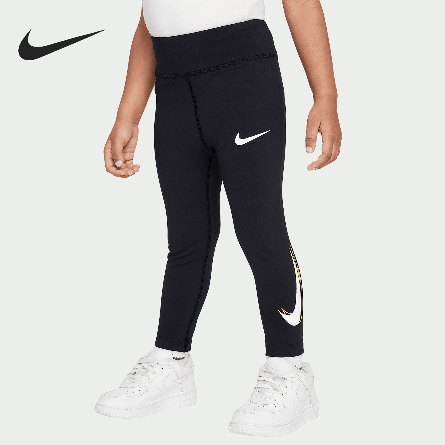 Nike/耐克正品新款婴童运动针织休闲薄绒紧身裤II0291-010
