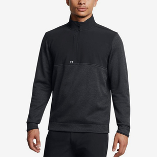 1387121 Drive男子户外健身训练立领卫衣套头衫 001 安德玛正品