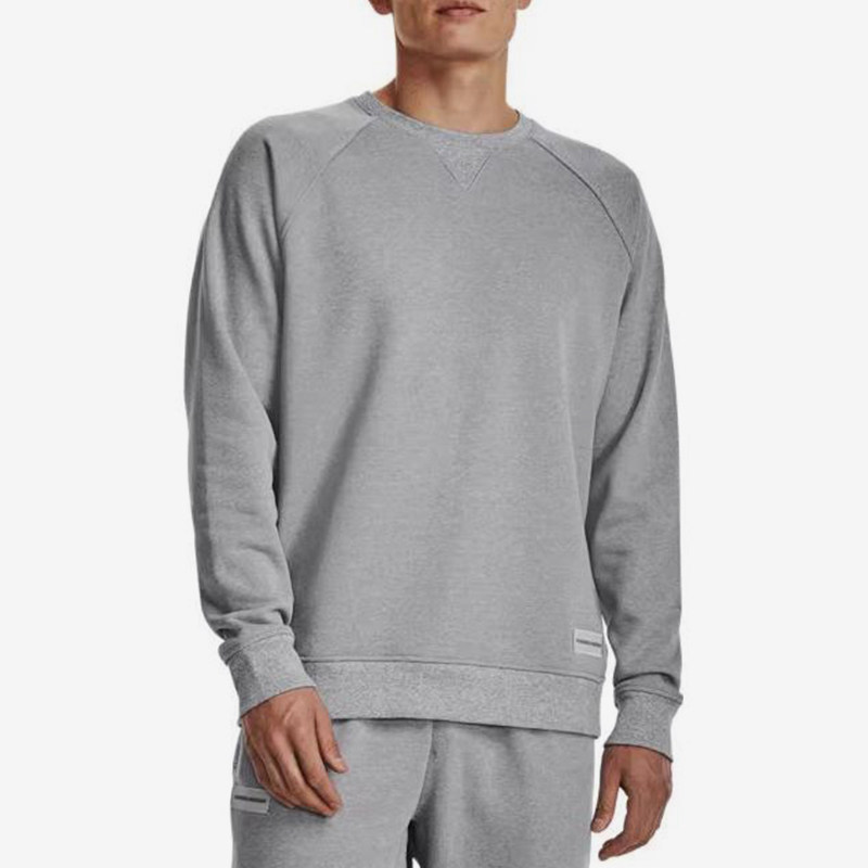 UA/安德玛正品HW Terry Crew男子宽松透气卫衣套头衫1379685-011