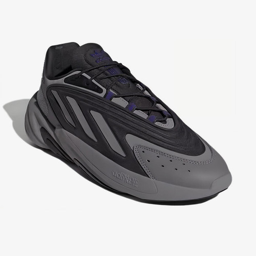 Adidas/阿迪达斯正品Ozelia男灰黑色低帮经典休闲运动鞋IF8671