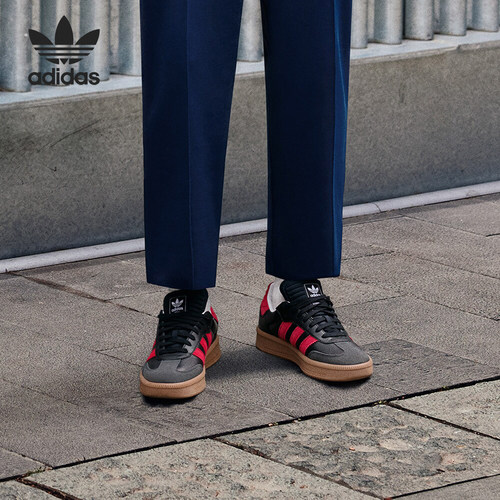 车缝线系带板鞋Adidas阿迪达板鞋