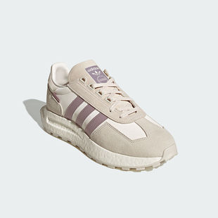 JQ0008 三叶草女士运动低帮系带休闲鞋 Adidas 阿迪达斯正品