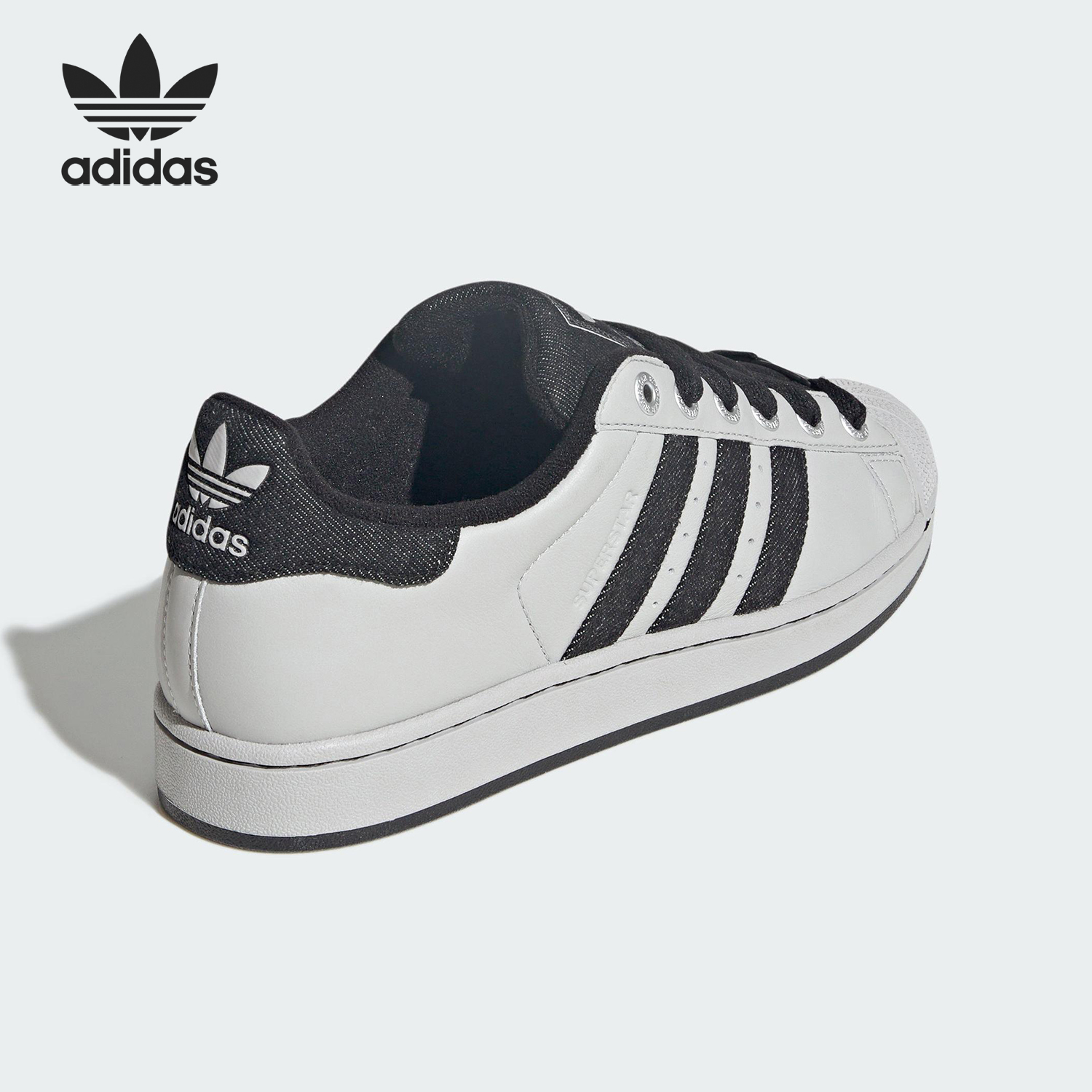 Adidas/阿迪达斯官方正品三叶草男女贝壳头耐磨低帮板鞋JP8760