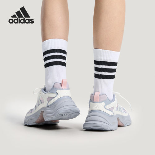 Adidas/阿迪达斯官方正品XLG FIN PULSE女士低帮复古运动鞋KJ9523