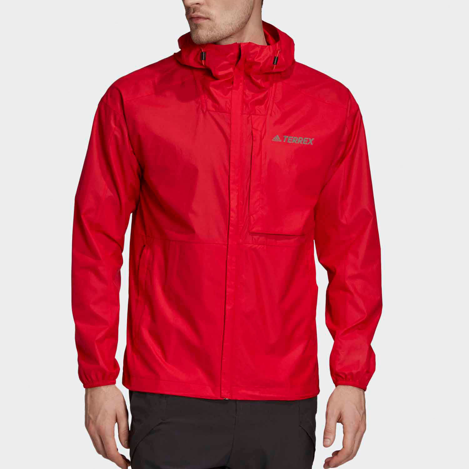 Adidas/阿迪达斯正品 2020夏季新款男子休闲运动连帽外套 GE9941