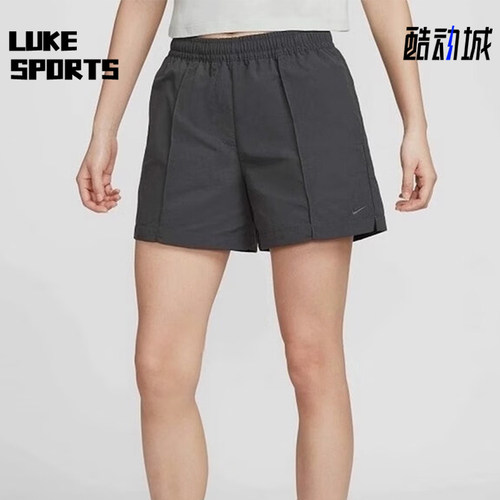 Nike/耐克正品2025夏季款女士梭织运动经典休闲短裤FV6623-060