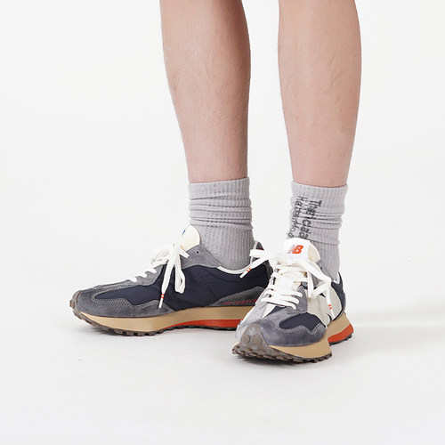 New Balance/NB正品运动男女同款防滑耐磨透气低帮休闲鞋MS327RG