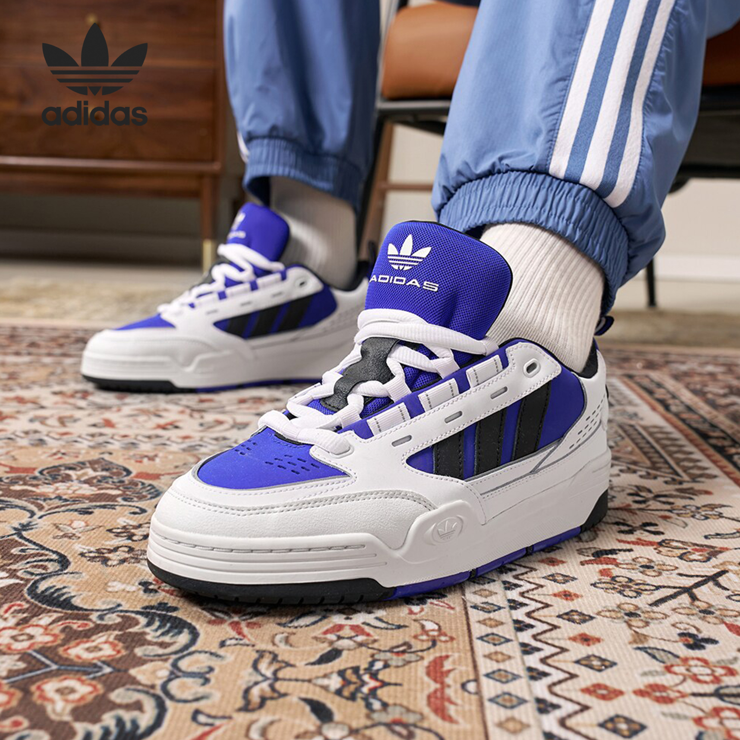 Adidas/阿迪达斯正品三叶草ADI2000男女经典运动板鞋ID2094