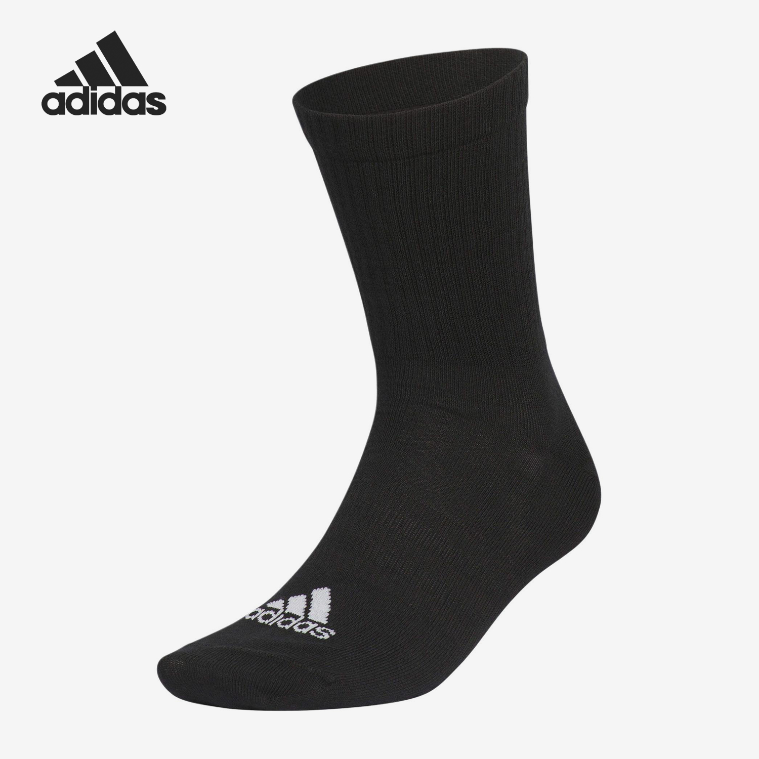 Adidas/阿迪达斯正品新款男女同款时尚潮流中筒袜一双装JN4517