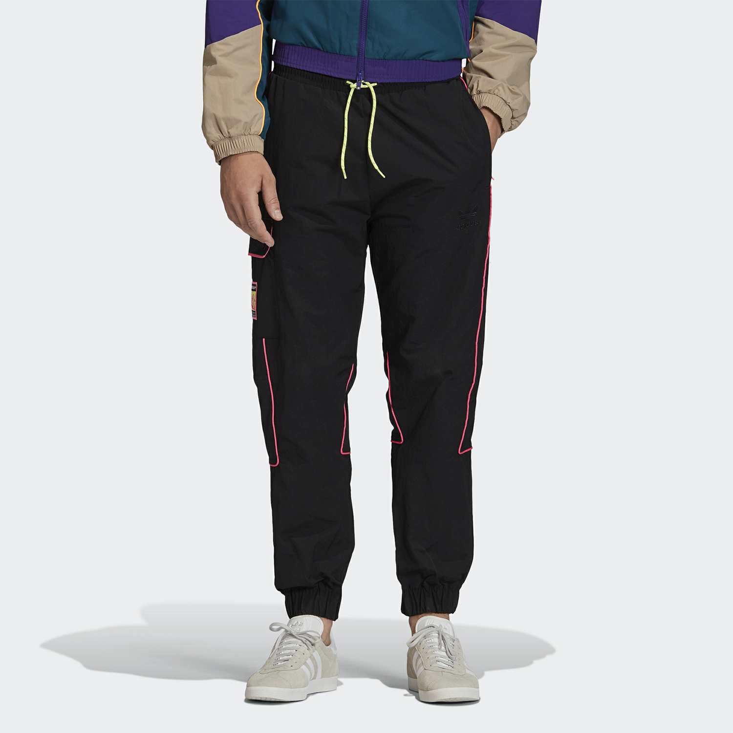 Adidas/阿迪达斯正品三叶草 TRACK PANT男子透气休闲运动裤FR0592
