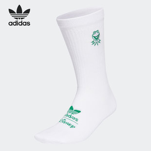 三叶草男女中筒迪士尼联名运动袜 当季 H61963 阿迪达斯正品 Adidas