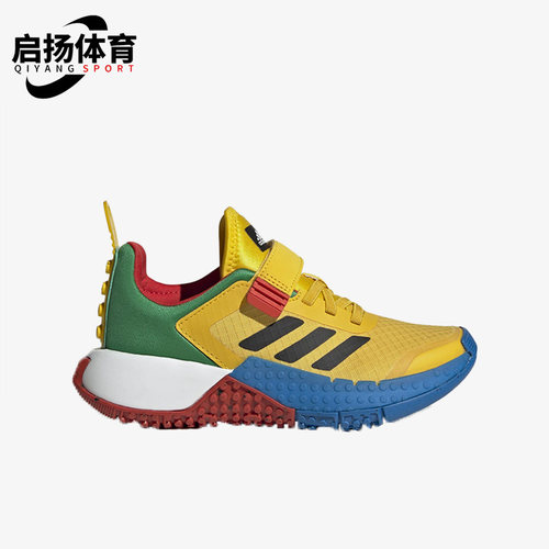 阿迪达斯大童运动透气跑步鞋