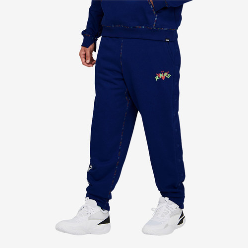 Puma/彪马正品2024秋季新款男士字母印花中腰篮球运动束脚裤