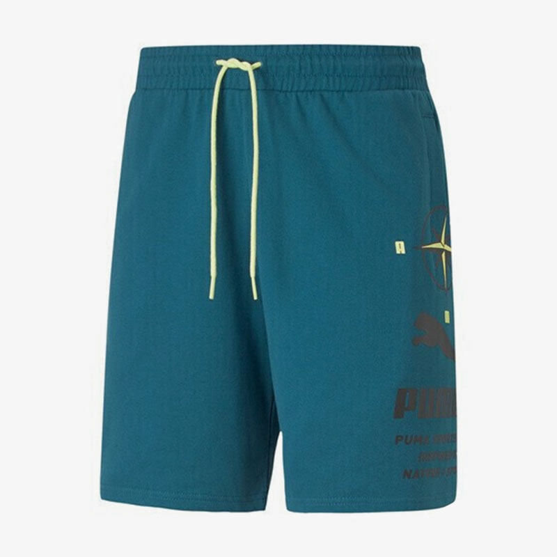 Puma/彪马正品2022夏季新款休闲五分男子运动短裤536943-44