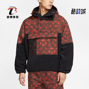 Nike/耐克正品ACG男士套头时尚拼接加绒半拉链运动卫衣CK3107-010