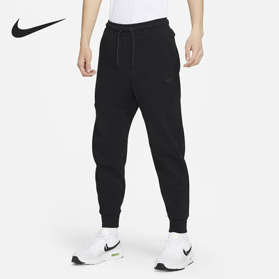 Nike/耐克正品2025冬季款男士束脚刺绣运动长裤DX0582-010