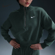 DQ5768 Nike 卫衣套头衫 运动女士立领半拉链长袖 338 耐克正品