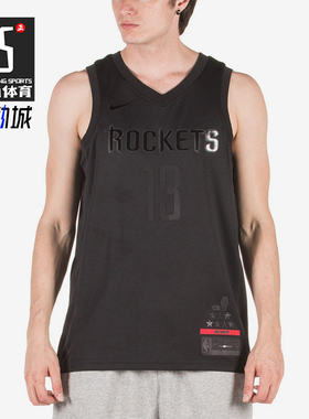 Nike/耐克正品2025男士运动V领套头透气耐穿背心T恤BQ9067-010