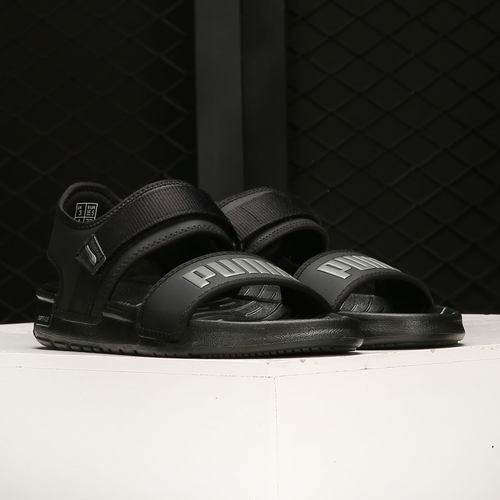 Puma/彪马正品 当季新款男女魔术贴沙滩鞋运动凉鞋375104-01