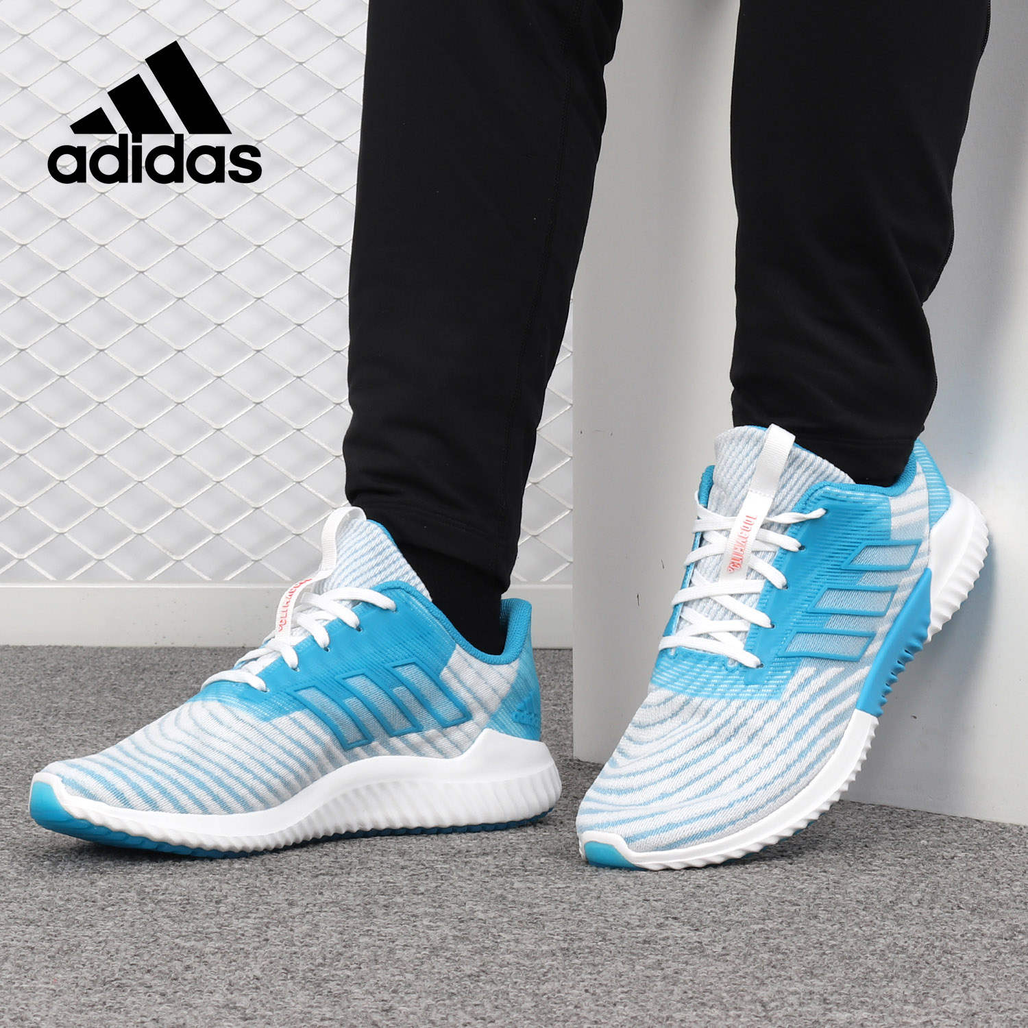 adidas/阿迪达斯正品男子2021夏季新款清风系列透气跑步鞋 b75874