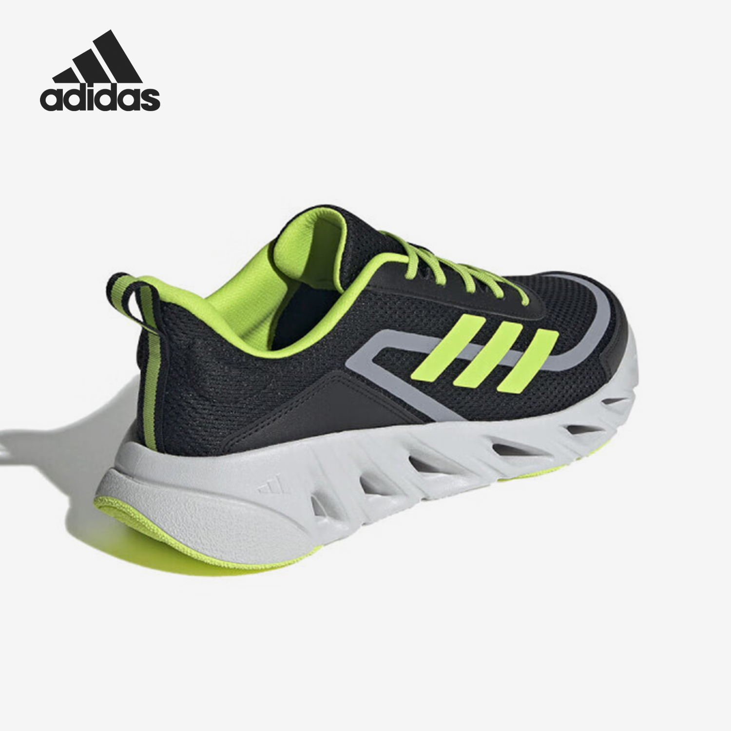 Adidas/阿迪达斯官方正品运动男女同款耐磨透气时尚跑步鞋JS0476