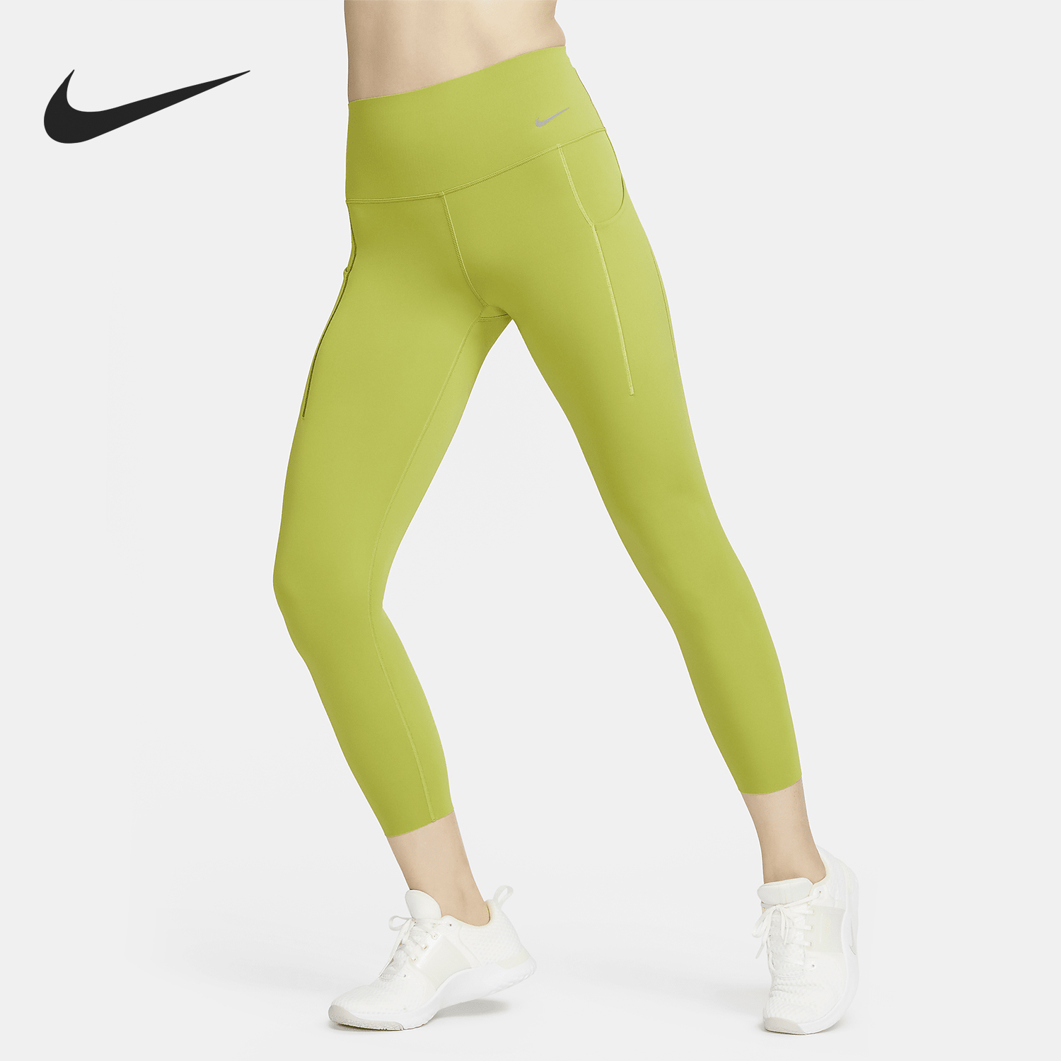 Nike/耐克正品新款女士弹力透气紧身训练运动裤DQ5898-377