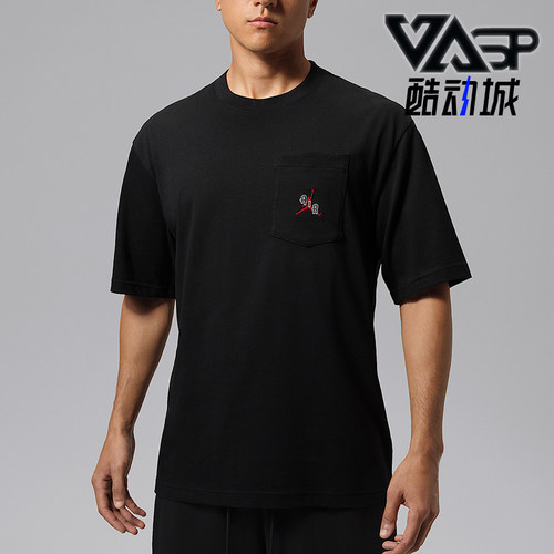 Nike/耐克正品Jordan男士圆领时尚套头简约短袖T恤IF3070-010