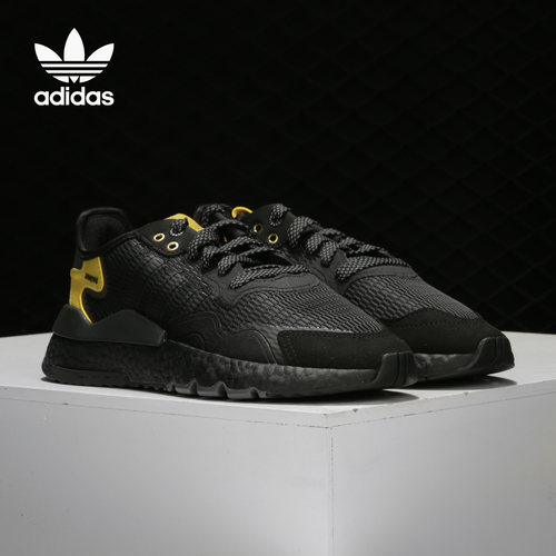 Adidas/阿迪达斯正品三叶草 NITE JOGGER 男女反光运动鞋FW6148