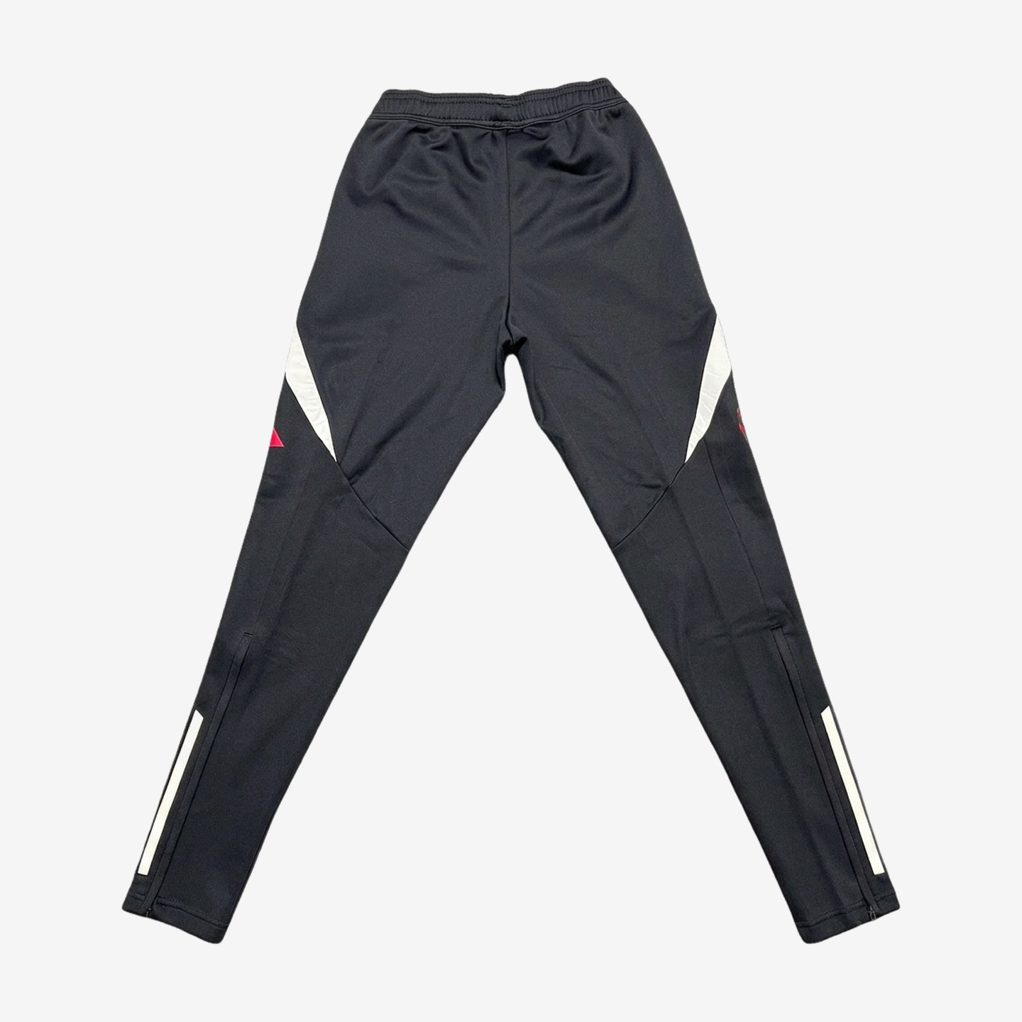 Adidas阿迪达斯正品曼联男子足球保暖系带合身运动长裤IS8084