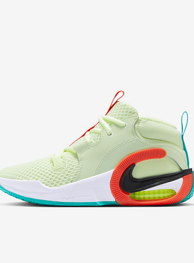 Nike/耐克正品2025儿童缓震网眼布轻盈中帮经典篮球鞋HM8521-700