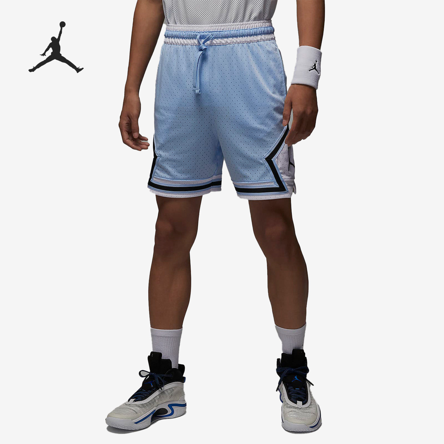 Nike/耐克正品JORDAN新款男子时尚运动透气休闲短裤DX1488 - 实物图
